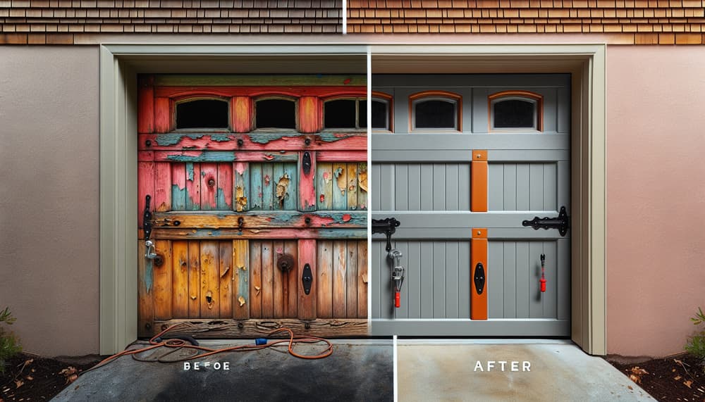 Garage door work in Federal Way